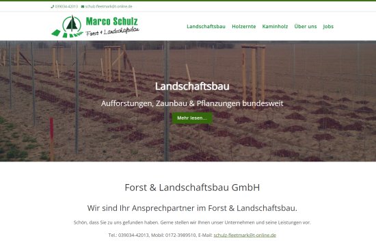Forst & Landschaftsbau GmbH, Fleetmark / Altmark