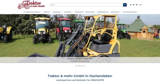 Traktor & mehr GmbH - Landmaschinen und Werkstatt